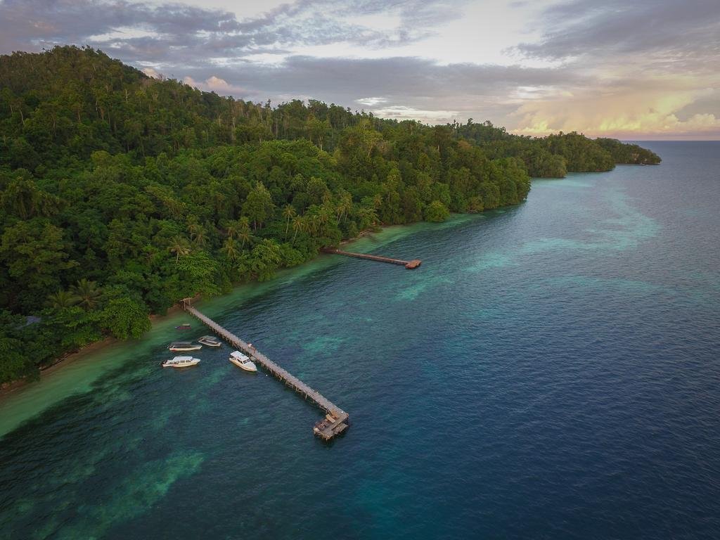 Online bestellen: Bouwsteen 8 dagen duiken Raja Ampat dive resort - Waisai