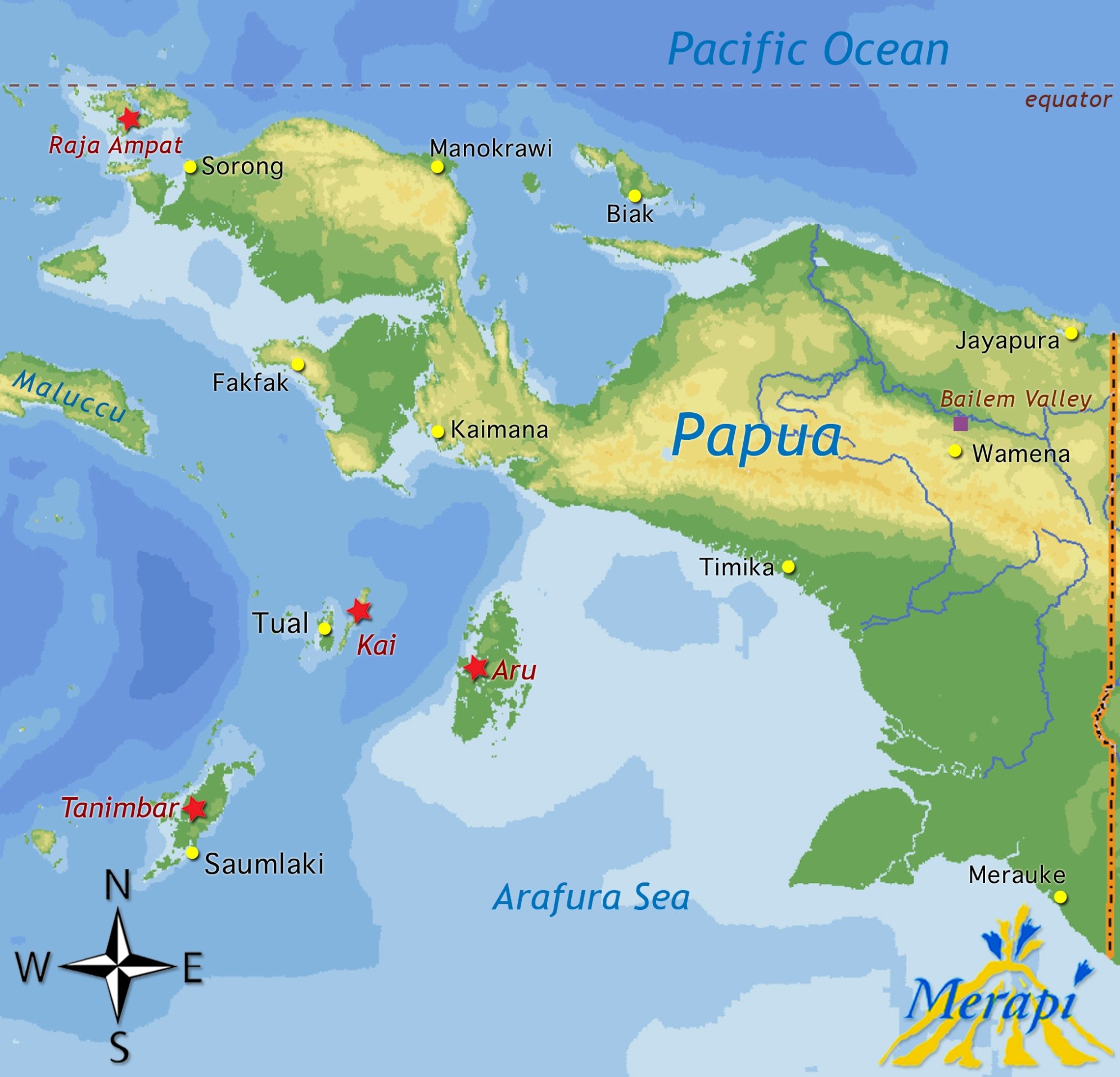 Papua Map Peta Papua Peta Irian Irian Map - vrogue.co