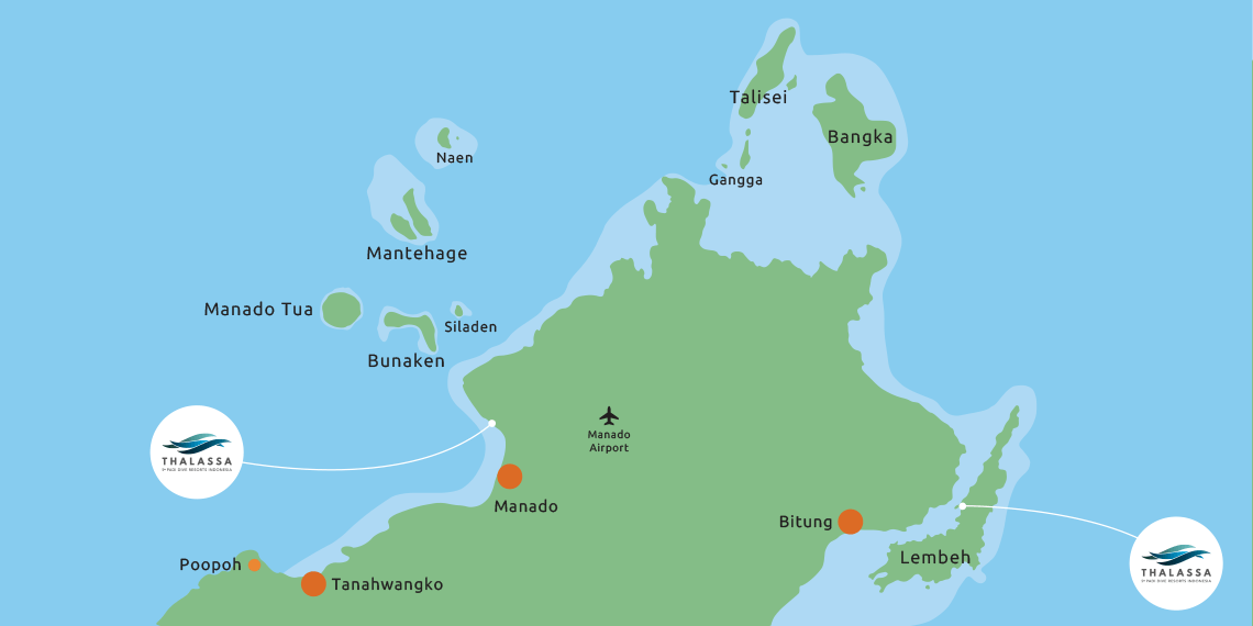 Online bestellen: Rondreis 16 dagen duiken Bunaken en Lembeh - noord Sulawesi